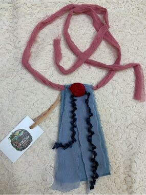 Artisan Upcycled Jabot Statement Piece
